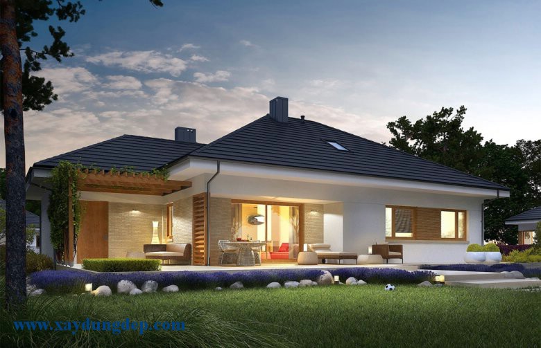 Mẫu thiết kế nhà cấp 4 đẹp