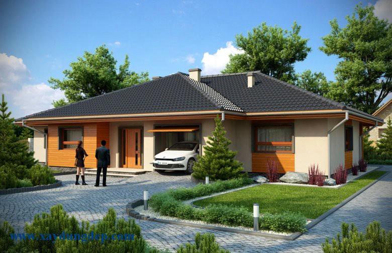 Mẫu thiết kế nhà cấp 4 đẹp