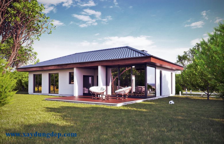 Mẫu thiết kế nhà cấp 4 đẹp