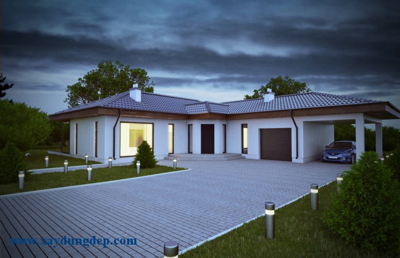 Mẫu thiết kế nhà cấp 4 đẹp