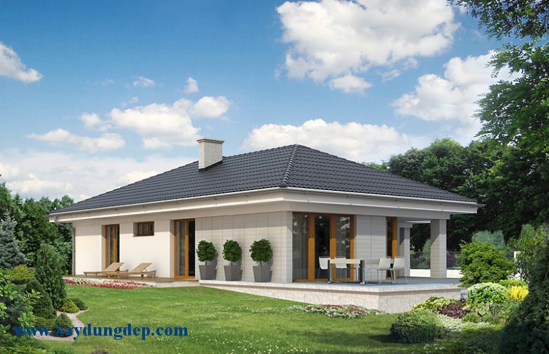 Mẫu thiết kế nhà cấp 4 đẹp