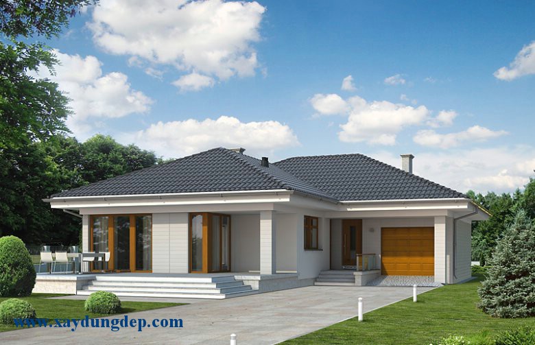 Mẫu thiết kế nhà cấp 4 đẹp