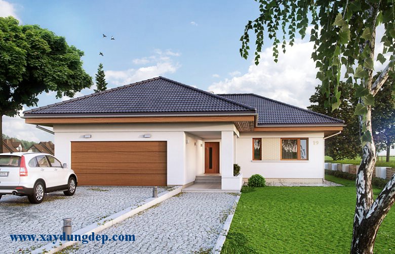 Mẫu thiết kế nhà cấp 4 đẹp