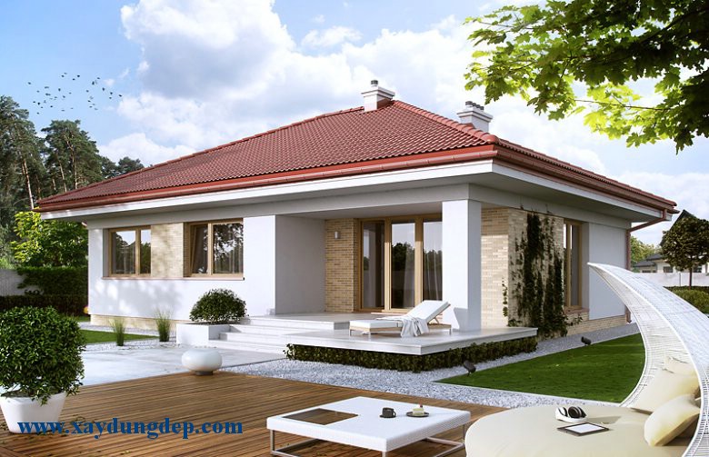 Mẫu thiết kế nhà cấp 4 đẹp