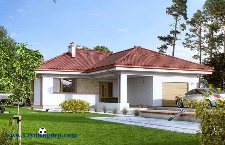 Mẫu thiết kế nhà cấp 4 đẹp