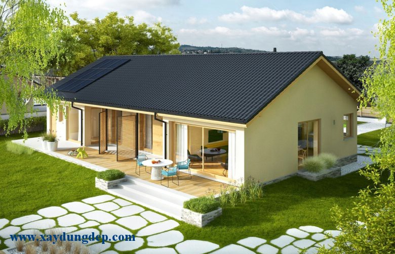 Mẫu thiết kế nhà cấp 4 đẹp