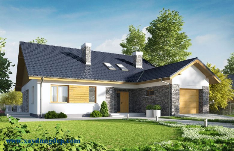 Mẫu thiết kế nhà cấp 4 đẹp