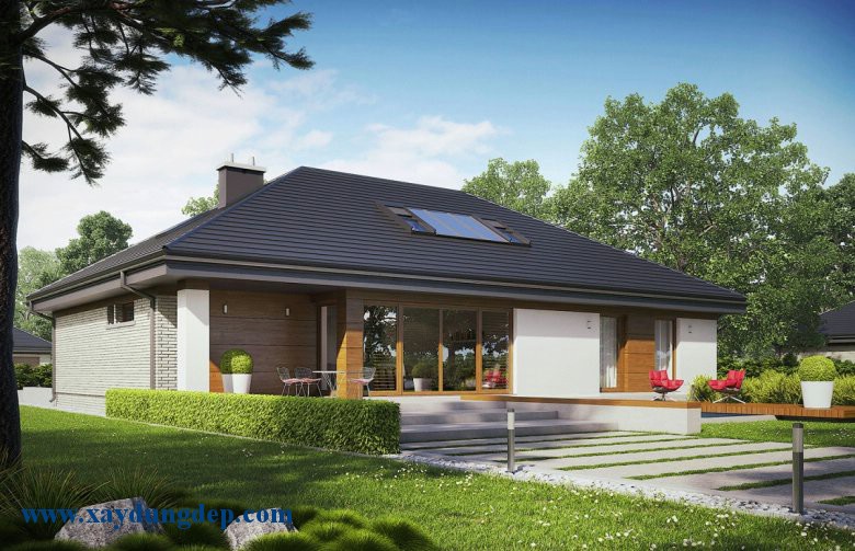 Mẫu thiết kế nhà cấp 4 đẹp