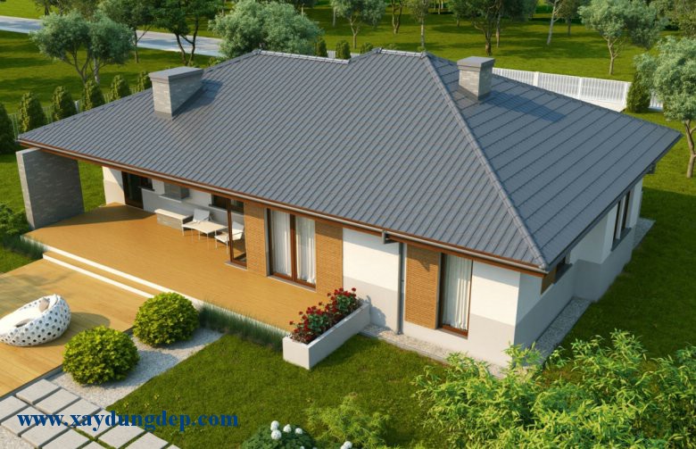 Mẫu thiết kế nhà cấp 4 đẹp