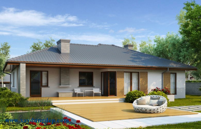 Mẫu thiết kế nhà cấp 4 đẹp