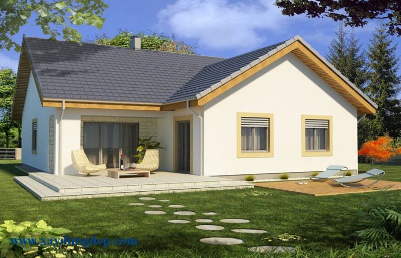 Mẫu thiết kế nhà cấp 4 đẹp