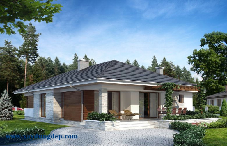 Mẫu thiết kế nhà cấp 4 đẹp