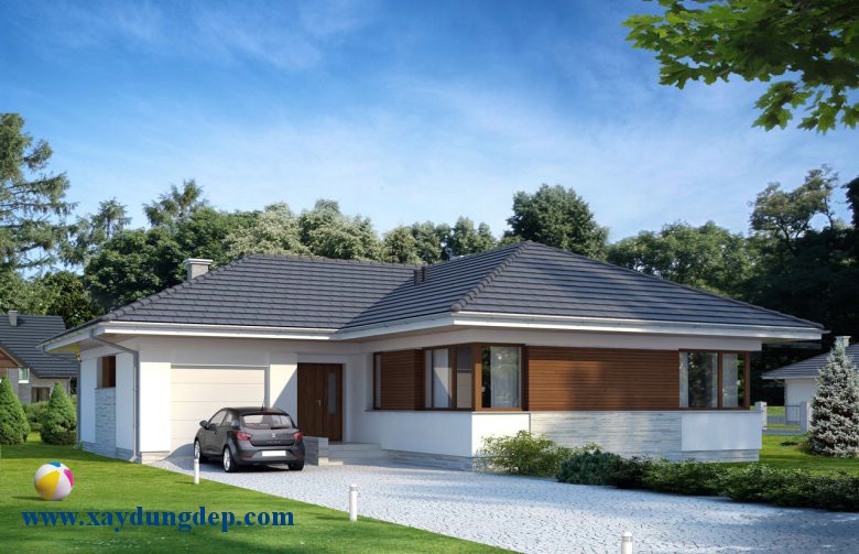 Mẫu thiết kế nhà cấp 4 đẹp