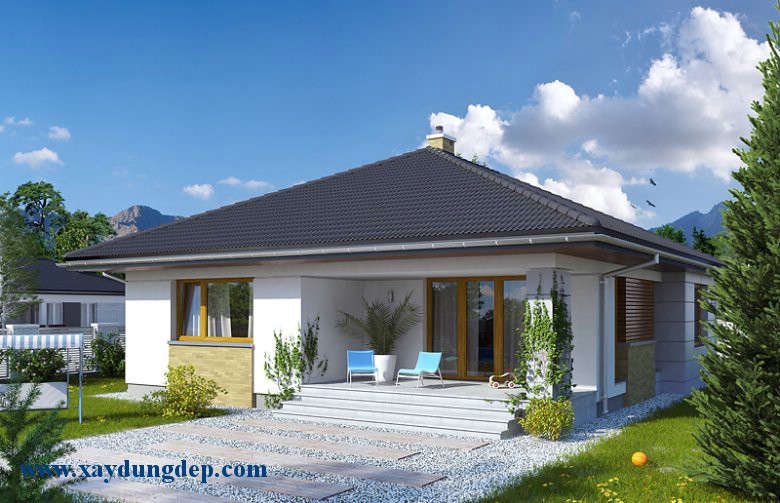 Mẫu thiết kế nhà cấp 4 đẹp