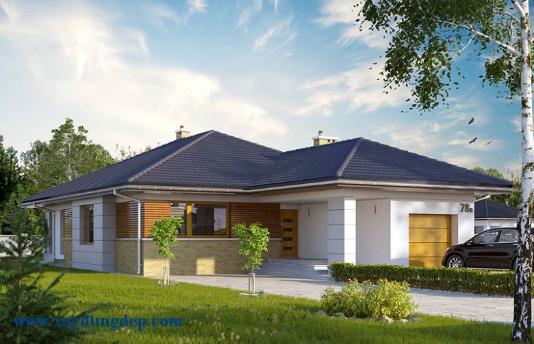 Mẫu thiết kế nhà cấp 4 đẹp