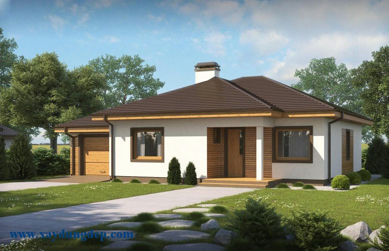 Mẫu thiết kế nhà cấp 4 đẹp